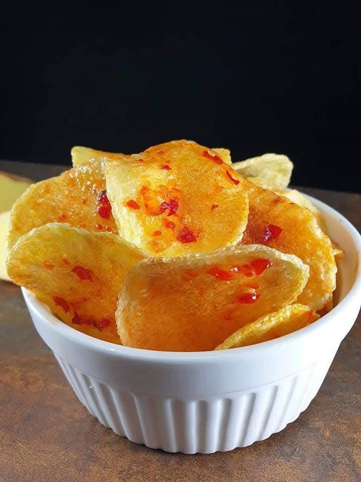 Snack KHOAI TÂY MẮM TỎI