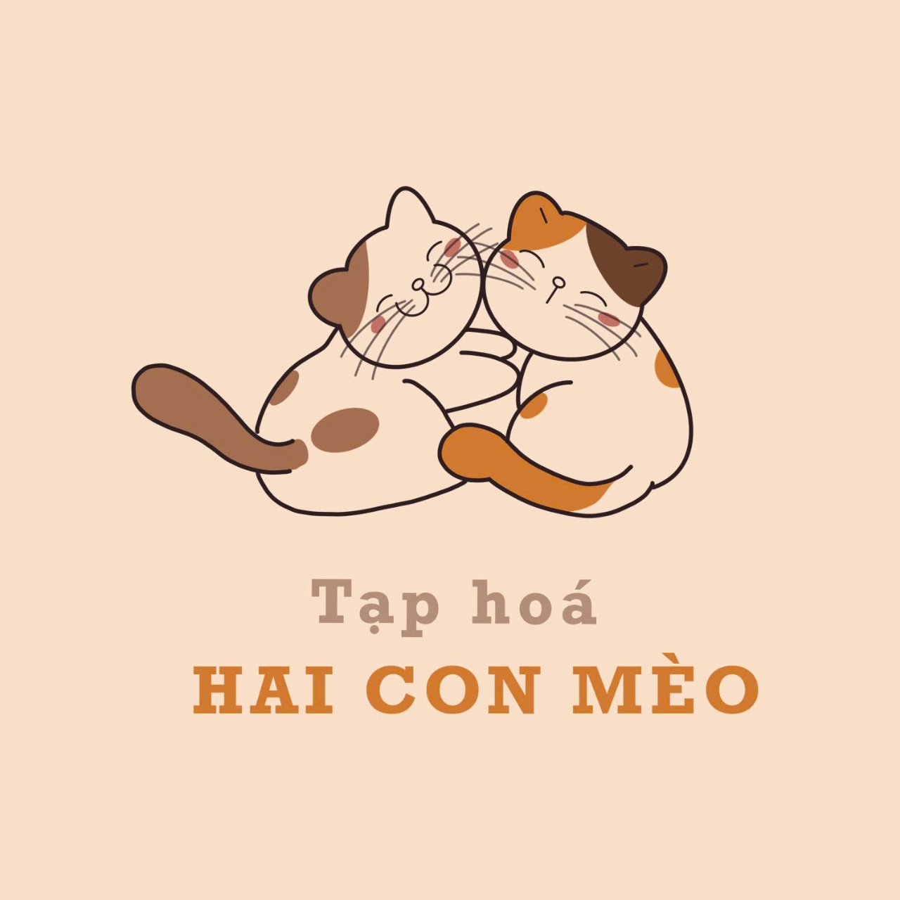 Hai con Mèo nay bán đồ ăn